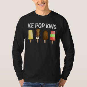 Kühler Eis-Pop Für Männer Dad Eiscreme-Stiel Gefro T-Shirt