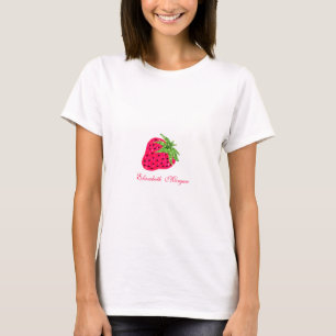 Kühler Glitter-Strawberry-Pink  T-Shirt
