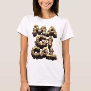 Kühler Gold NA SAL Druck T-Shirt