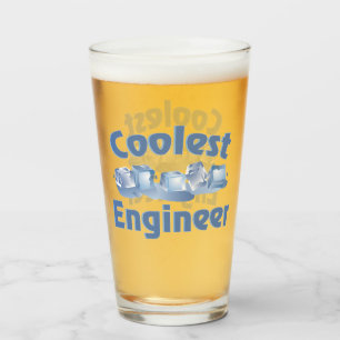 Kühler Ingenieur Eis Glas