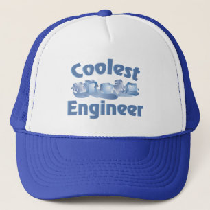 Kühler Ingenieur Eis Truckerkappe