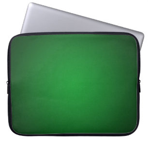 Kühler körniger grün-schwarzer Vignetteneffekt Laptopschutzhülle