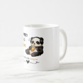 Kühler Panda-Kaffeebecher Kaffeetasse (VorderseiteRechts)