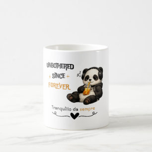 Kühler Panda-Kaffeebecher Kaffeetasse
