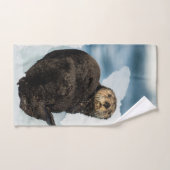 Kühler Seeotter Handtuch (Handtuch)