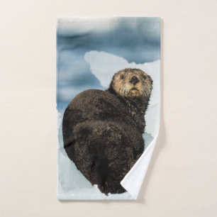 Kühler Seeotter Handtuch