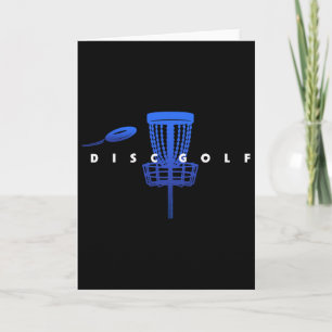 Kühler stilisierter Disc Golf mit Sket und Disc - Karte