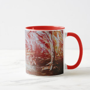 Kühler Strom an einem heißen Tag Tasse