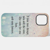 Kühler Trend Glitter iPhone Hülle (Rückseite (Horizontal))