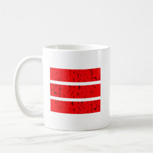 Kühles 3-Linien-Symbol   Einheitlichkeit & Harmoni Kaffeetasse