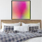 Kühles abstraktes Design Leinwanddruck (Insitu (Schlafzimmer))