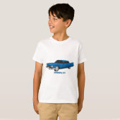 Kühles Blau 1959 Klassiker T-Shirt (Vorne ganz)