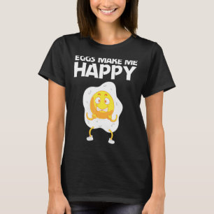 Kühles Ei Für Männer Frauen Gebraten Gebacken G po T-Shirt