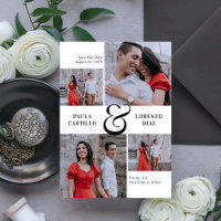 Kühles Et-Zeichen Editierbare Farbe Save The Date