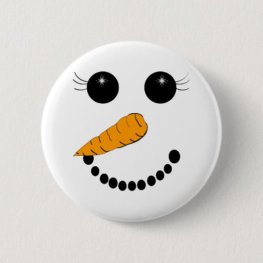 Kühles Gesicht Button (Vorderseite)