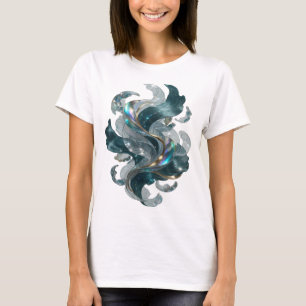 Kühles Gold ABSTRACT ART Kunstprint T-Shirt