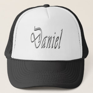 Kühles Grau Zweifarbig Daniel Name, Truckerkappe