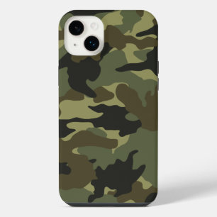 Kühles grünes Khaki-Tarnmuster iPhone Hülle