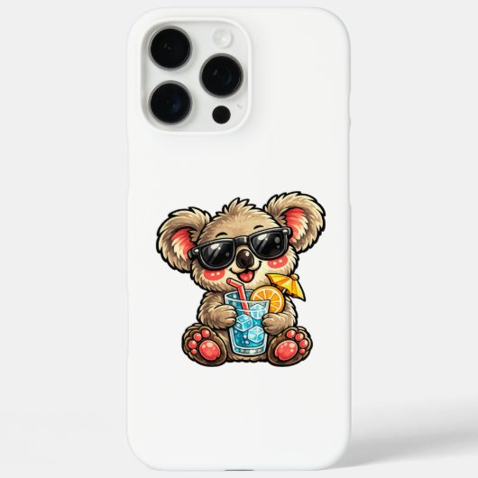 Kühles Koala-Getränk Case-Mate iPhone Hülle (Rückseite)