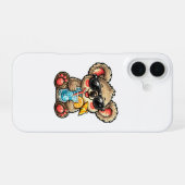 Kühles Koala-Getränk iPhone 16 Hülle (Rückseite (Horizontal))