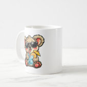 Kühles Koala-Getränk Kaffeetasse (Vorderseite Links)