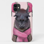 Kühles Lama-Rosa Case-Mate iPhone Hülle (Rückseite)