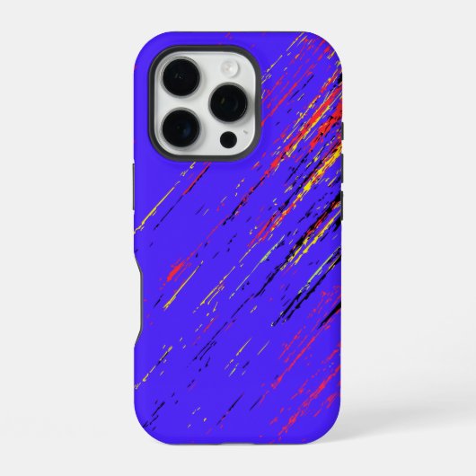 Kühles Musterdesign iPhone Hülle (Rückseite)