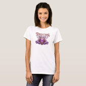 Kühles rotes PRINCESS MODE T-Shirt (Vorne ganz)