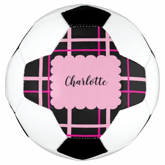 Kühles Streifenmuster Fußball (Vorderseite)
