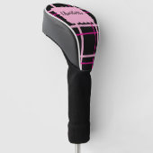 Kühles Streifenmuster Golf Headcover (angewinkelt)