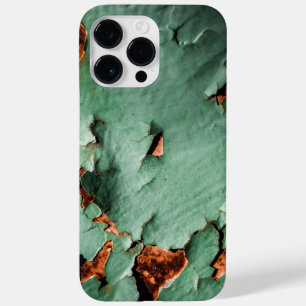Kühles türkisbraunes rostiges Metall Case-Mate iPhone Hülle