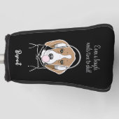 Kühlhund mit Bubblegum Funny Beagle Golf Headcover (Vorderseite)