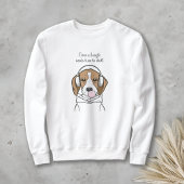 Kühlhund mit Bubblegum Funny Beagle Sweatshirt