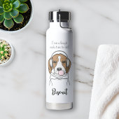 Kühlhund mit Bubblegum Funny Beagle Trinkflasche