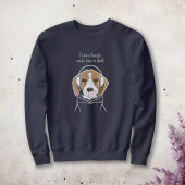 Kühlhund mit Bubblegum Niedlich Funny Beagle Sweatshirt