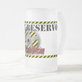 Kühlmittel-Reservoir - bewegliche Mattglas Bierglas (VorderseiteRechts)