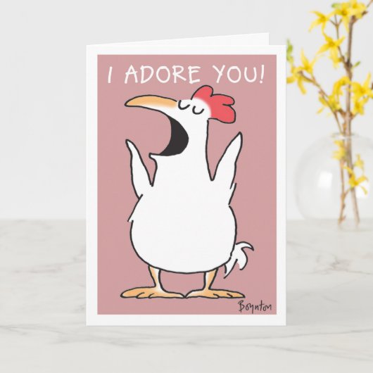 KÜHLSCHICKEN KARTE (Gelbe Blume)