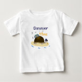 Kühlschildkröte Baby T-shirt (Vorderseite)