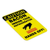 Kühlschrank Bacon Security Magnet (Rechte Seite)