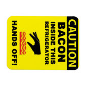 Kühlschrank Bacon Security Magnet (Horizontal)