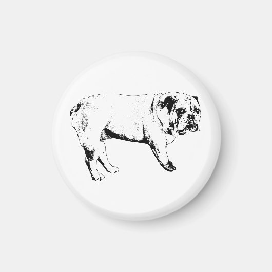Kühlschrank Cheer Bulldog Magnet (Vorne)