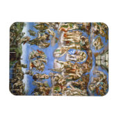 Kühlschrank Das letzte Urteil Fresco von Michelang Magnet (Horizontal)