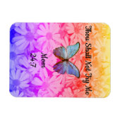 Kühlschrank, du sollst es mir nicht versuchen magnet (Horizontal)