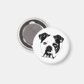 Kühlschrank Focus Bulldog Magnet (Vorderseite/Rückseite)