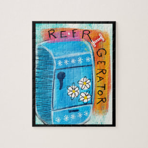 Kühlschrank Fun Jigsaw Puzzle - Niedliche Küche