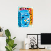 Kühlschrank Fun Poster Wand an Wand - Niedliche Kü (Heimbüro)