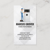 Kühlschrank | Gerätesuchler Visitenkarte (Rückseite)