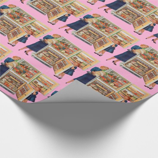 Kühlschrank Geschenkpapier (Ecke)