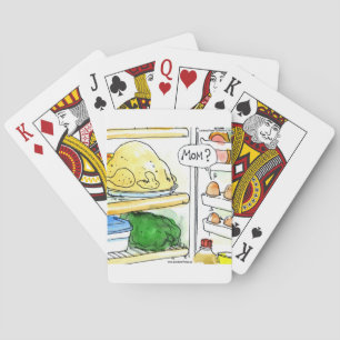 Kühlschrank Hühnereier Familie Funny Spielkarten