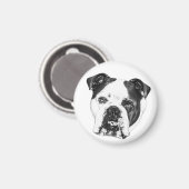 Kühlschrank List Bulldog Magnet (Vorderseite/Rückseite)